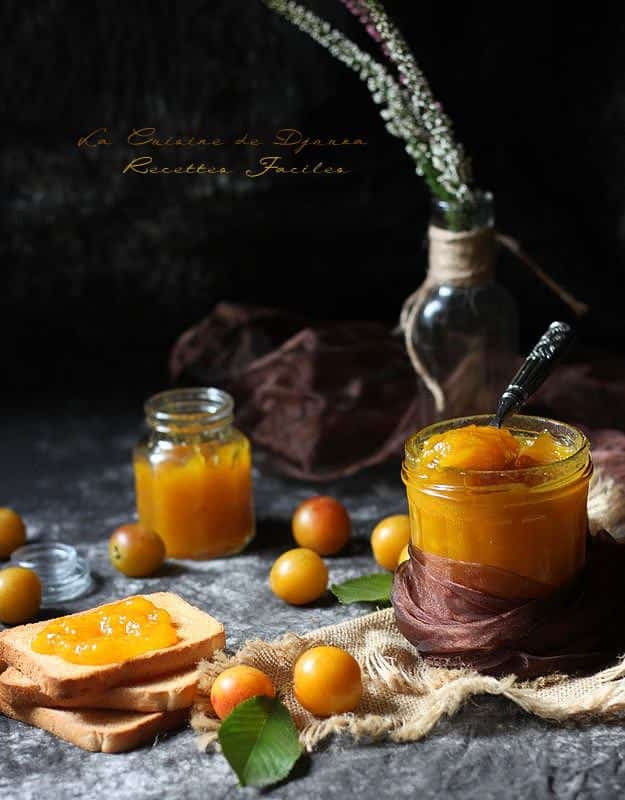 Confiture de mirabelles fève tonka