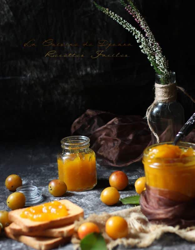 Confiture prunes coumarou