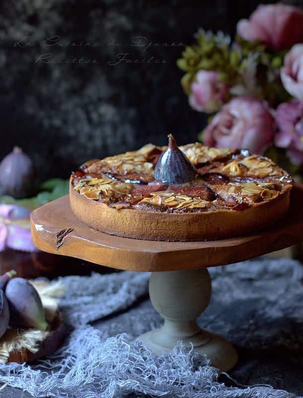 Recette de tarte amandine aux figues fraîches