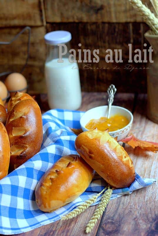 Pain au lait brioché au beurre