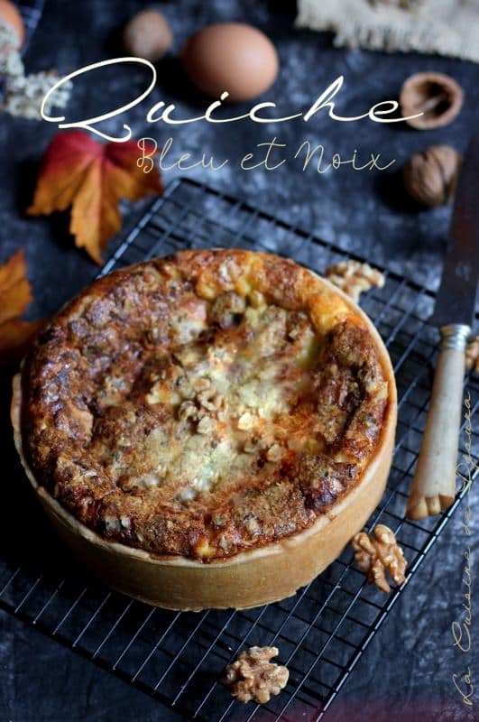 Recette quiche facile au fromage de bleu