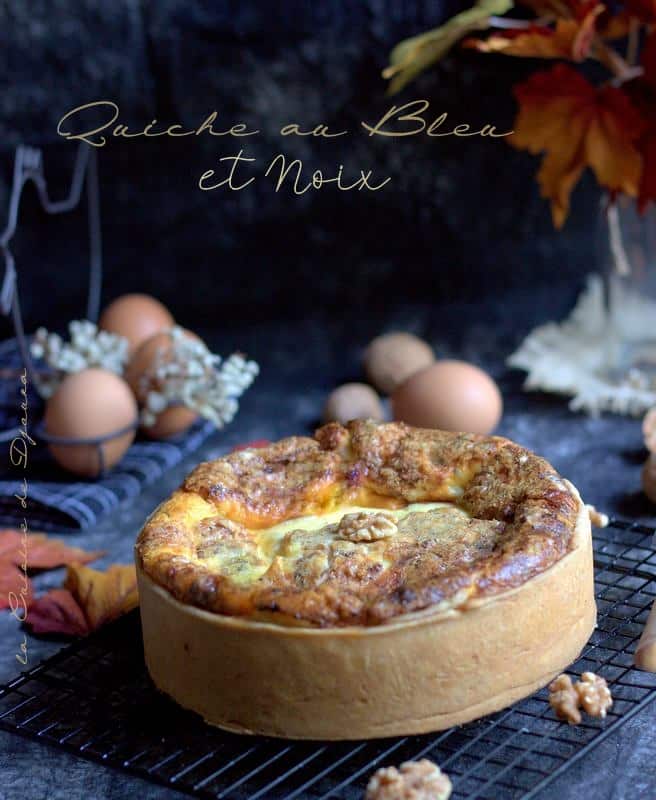 tarte au fromage de bresse et noix