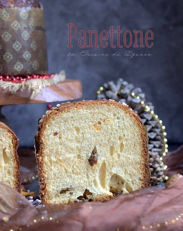 Panettone au levain mère italien