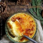 Creme brulee caramelisee à la crème de marron