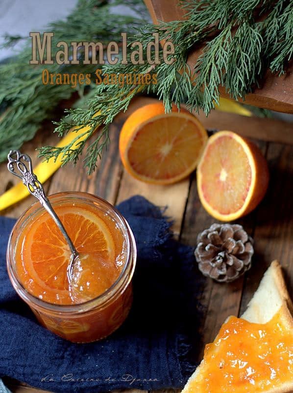 confiture d'oranges sanguines facile