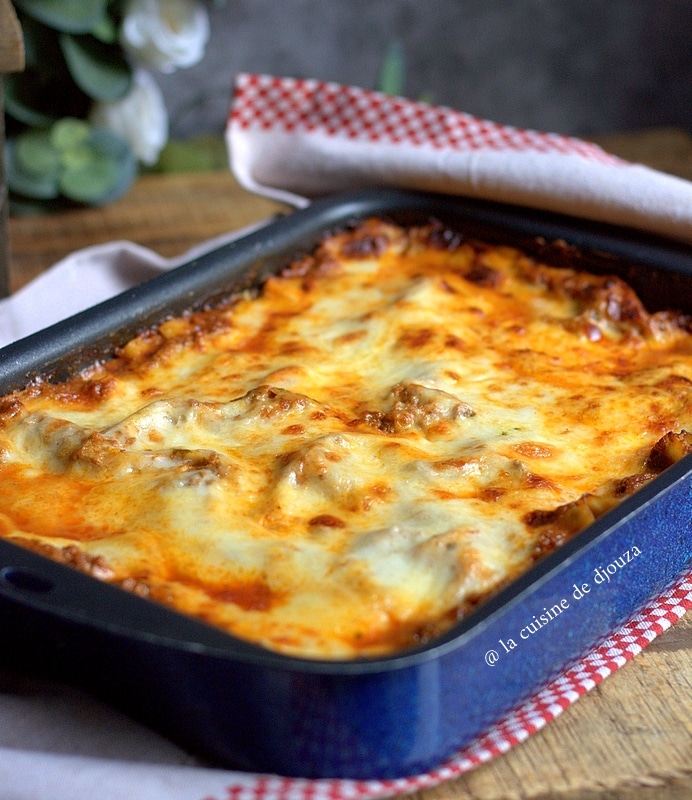 Lasagnes facile à sauce bolognaise