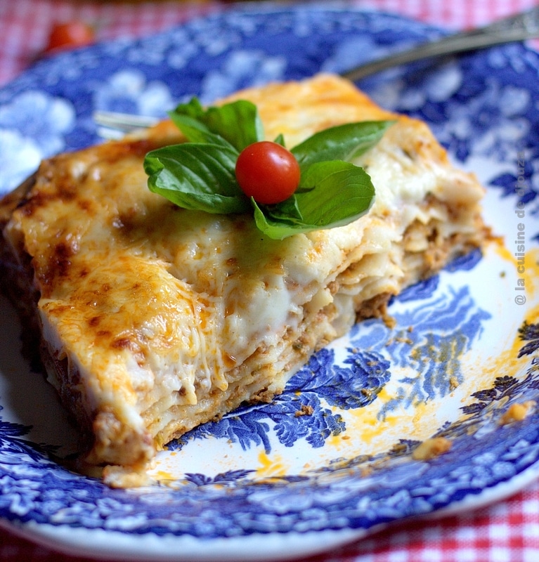 recette lasagnes bolo et bechamel