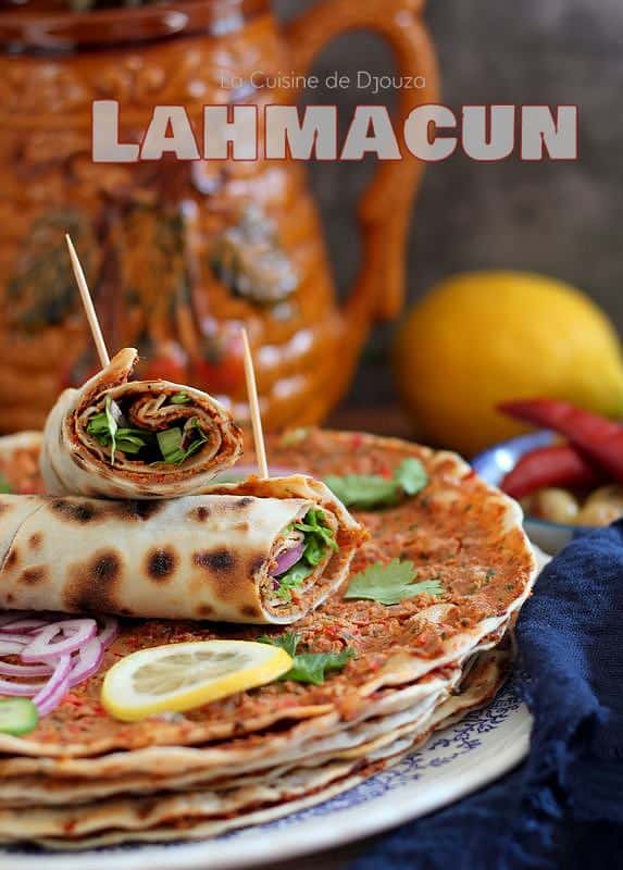 Lahmacun cuite à la poele