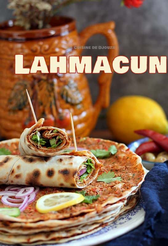 recette de lahmadjoun pizza turque