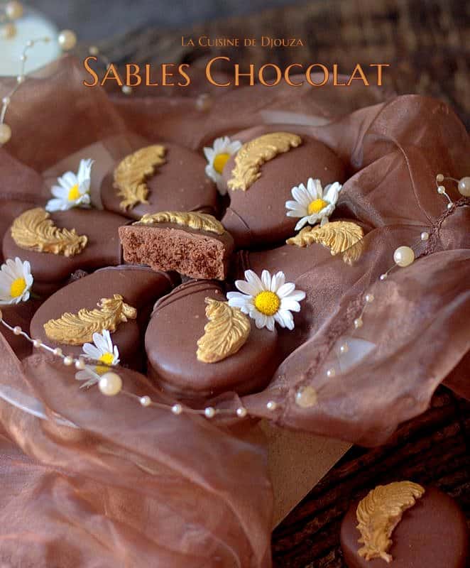 Recette de biscuits sablés larmes au chocolat