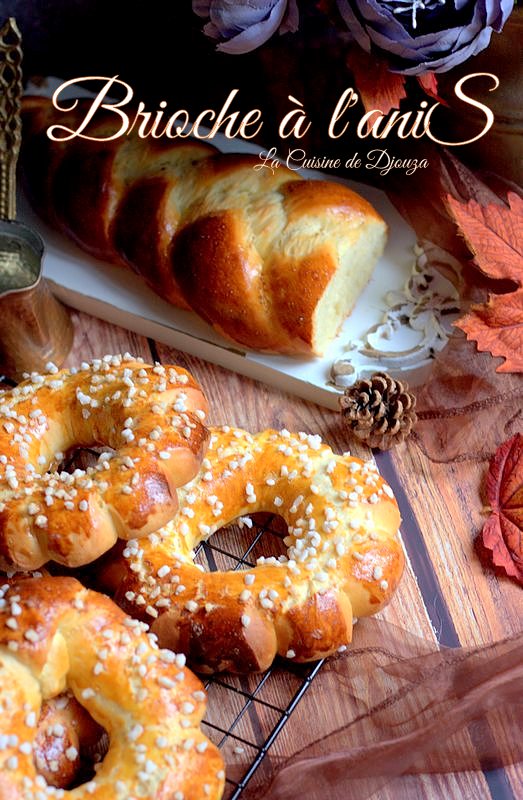 Brioches gourmandes à l'anis et agrumes