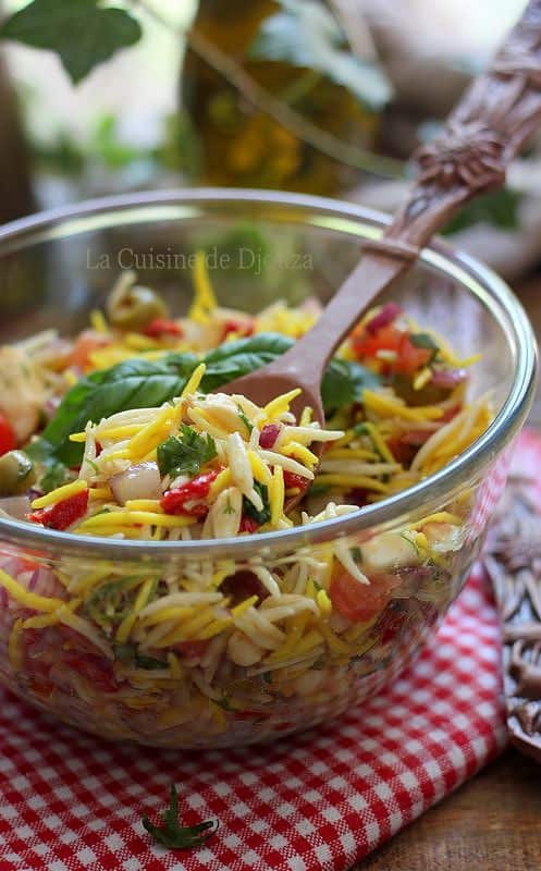 Recette de salade de pâtes tunisiennes facile