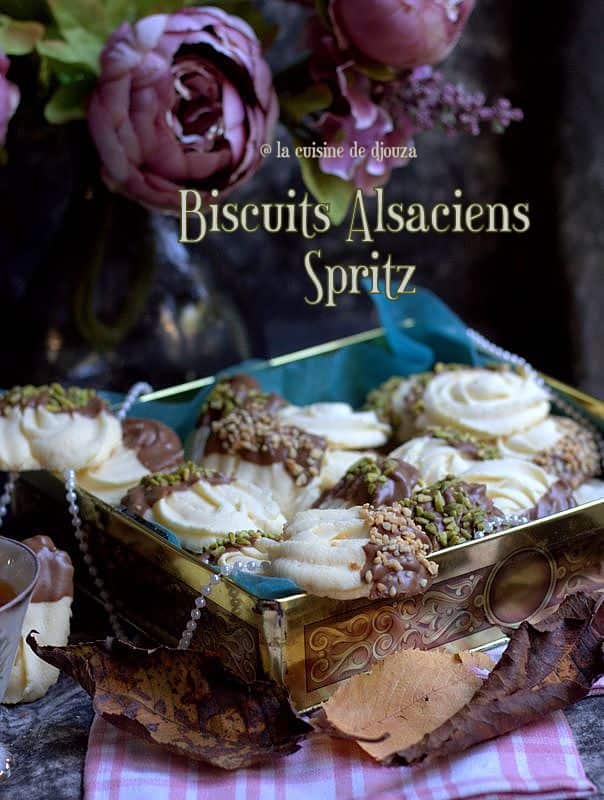 Boite assorite de bredele alsacien spritz