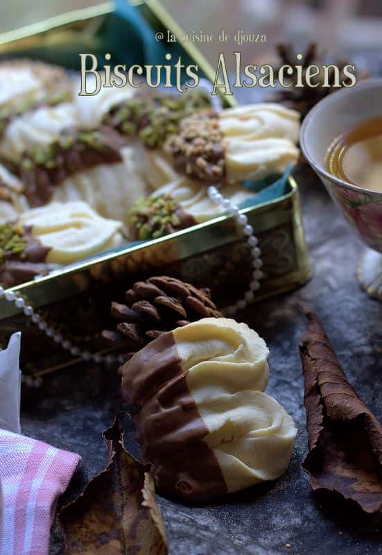 Biscuits spritz alsaciens de noël