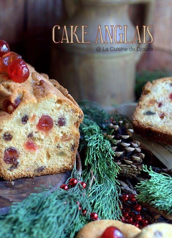 cake anglais aux raisins secs et fruits confits