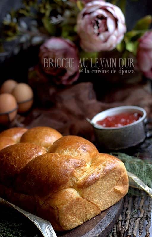 Brioche au beurre au levain dur