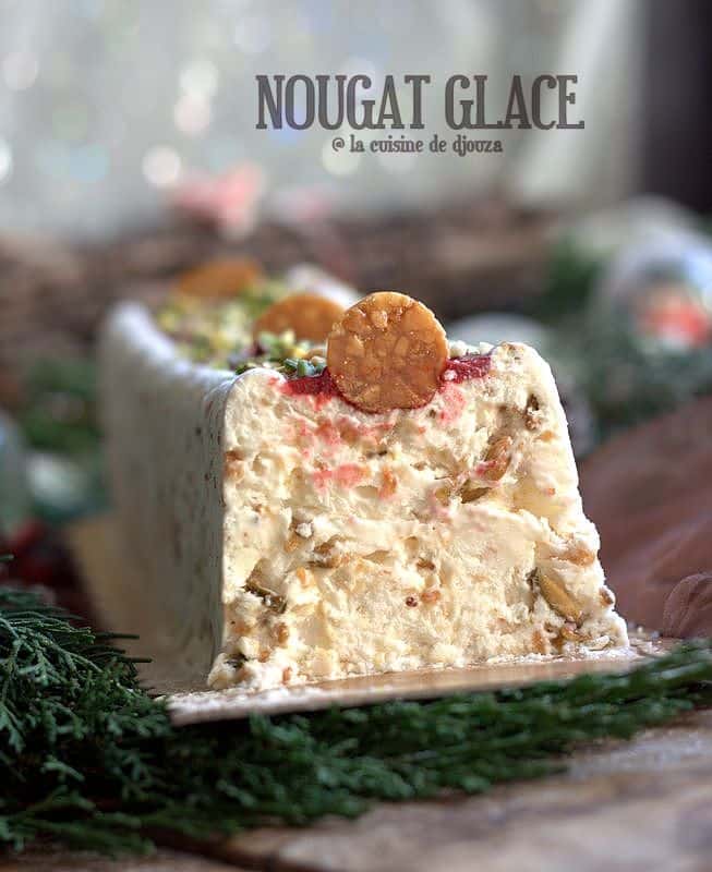 recette nougat glacé amande pistache