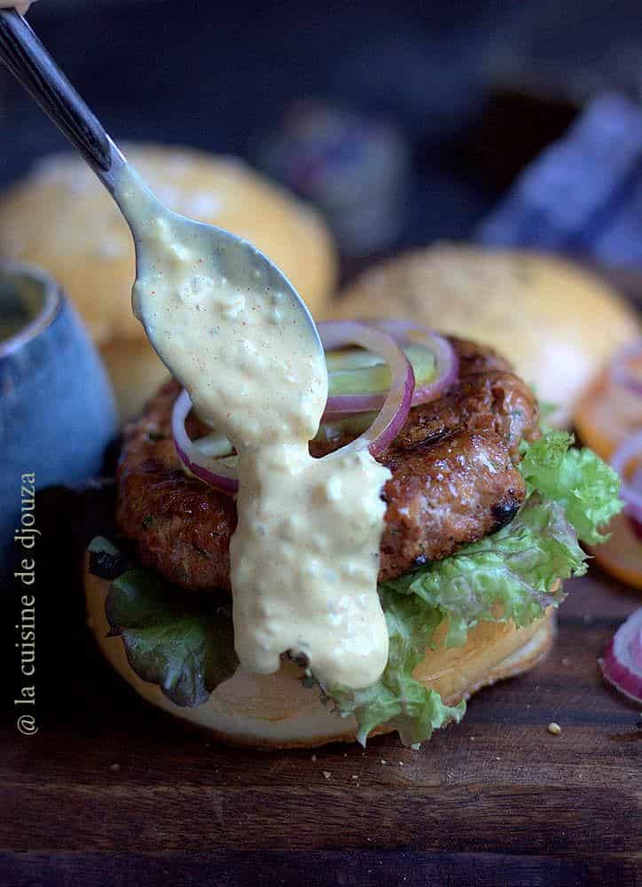 sauce burger avec mayonnaise