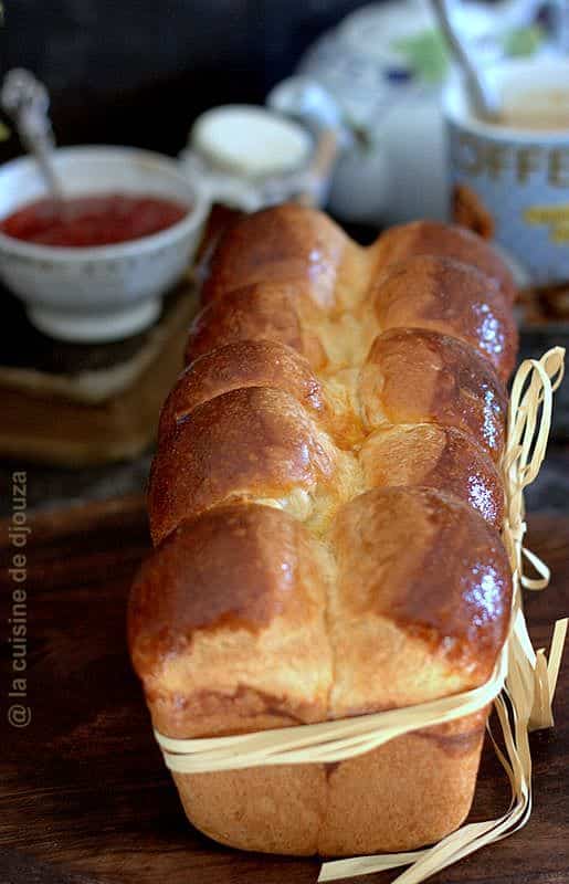 brioche façon nanterre à la semoule