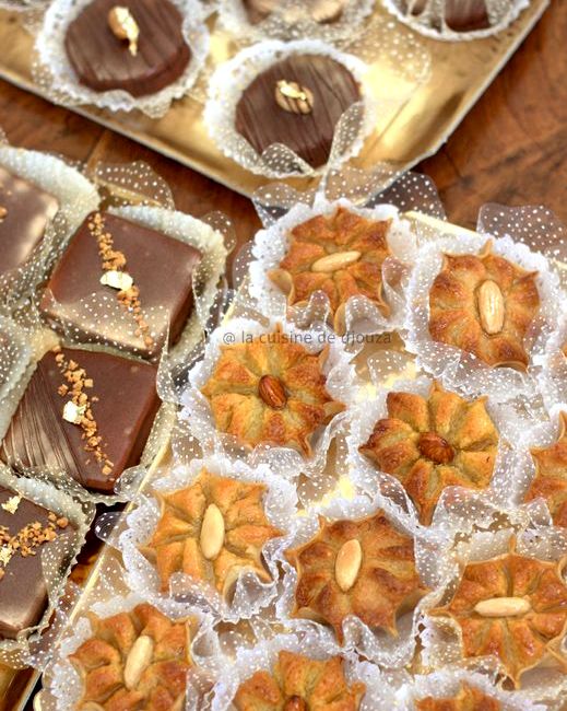 gâteaux Dziriettes aux amandes