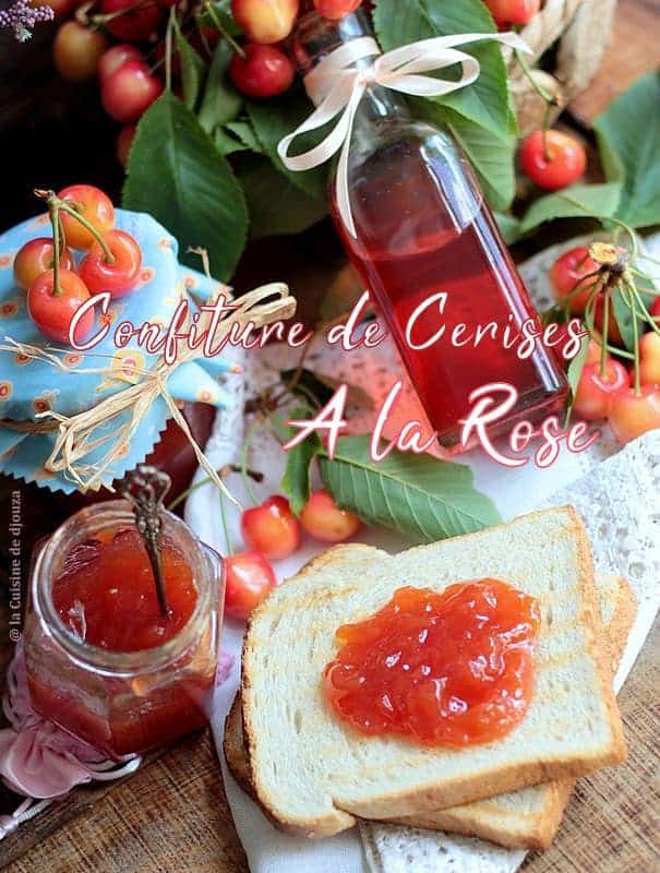 Confiture d'été à la cerise