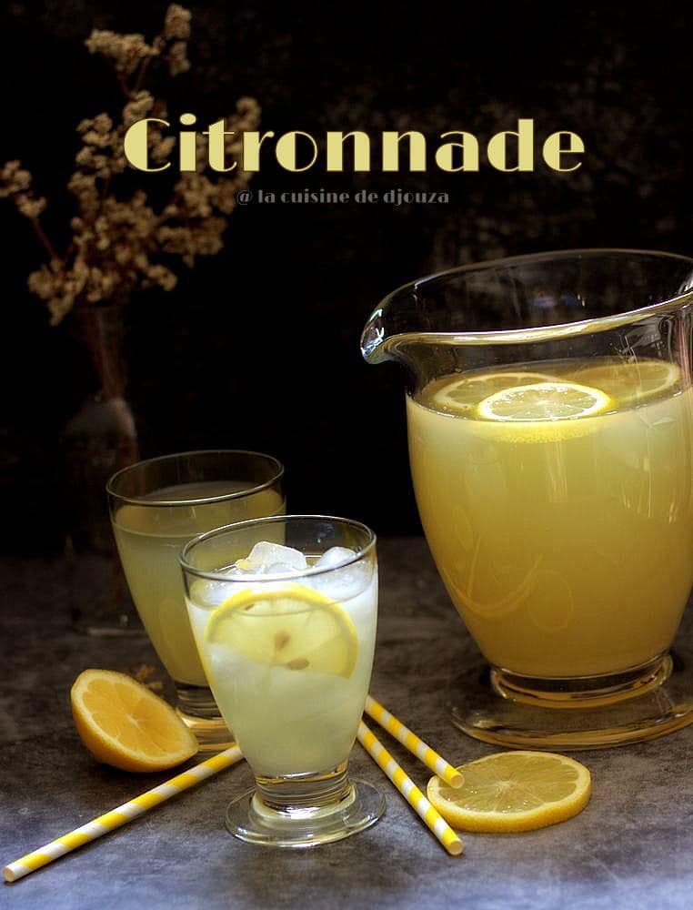 Recette citronnade maison 