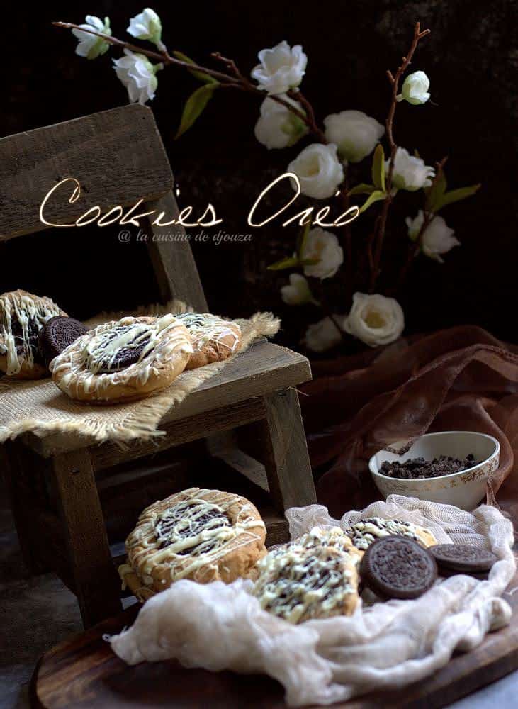 cookies chocolat blanc et oreos