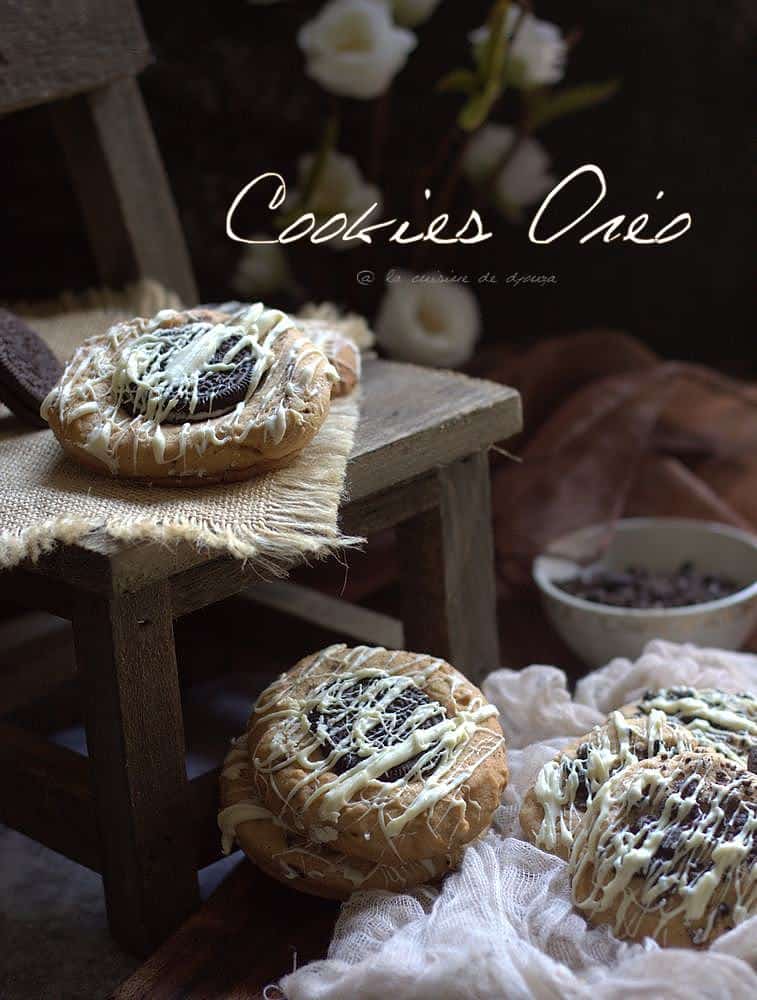 Recette de cookies oreo chocolat blanc