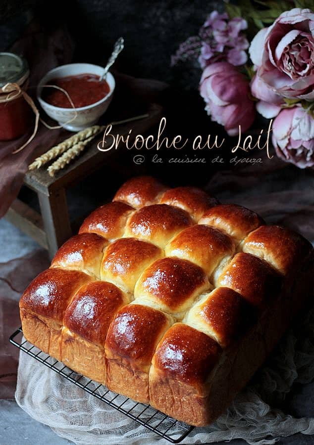 Brioche au lait moelleuse