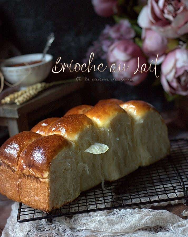 Recette de brioche légère au lait