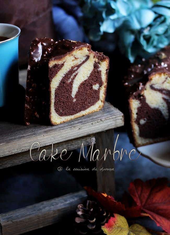 gateau au chocolat savane marbré