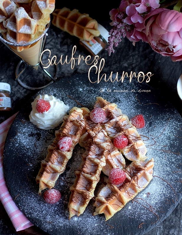 les churros gaufres ou churrofles