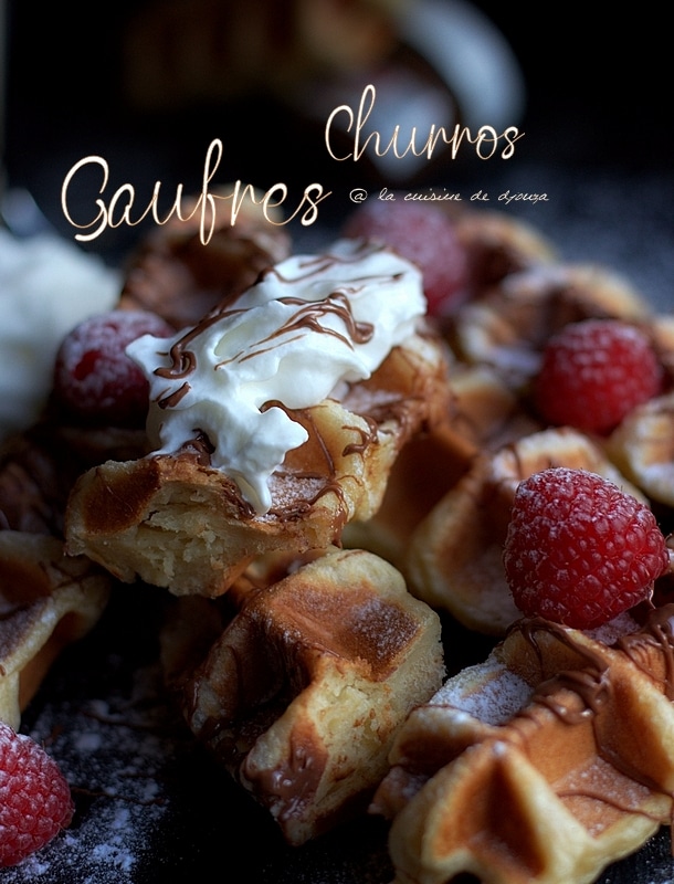 Chuffles ou les gaufres churros 