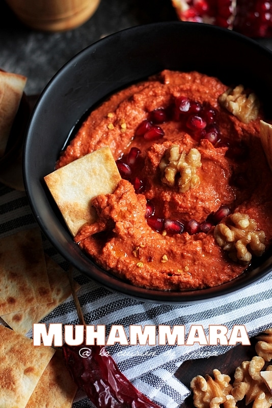 purée de poivrons rouges muhamara