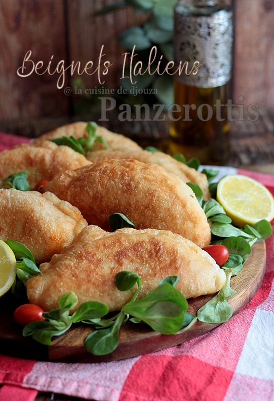 Panzerottis fritti, beignets italiens frits