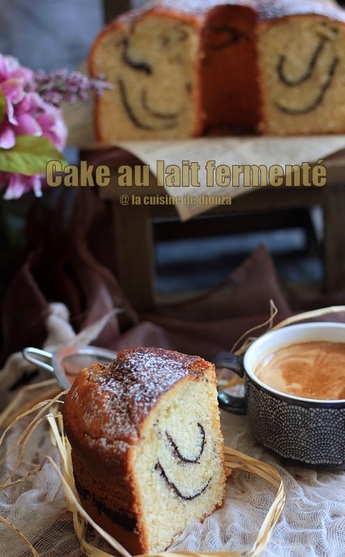 Cake moelleux au lait fermenté ribot