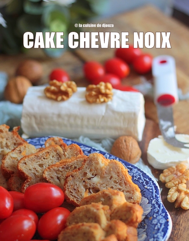 Cake au chèvre et aux noix facile