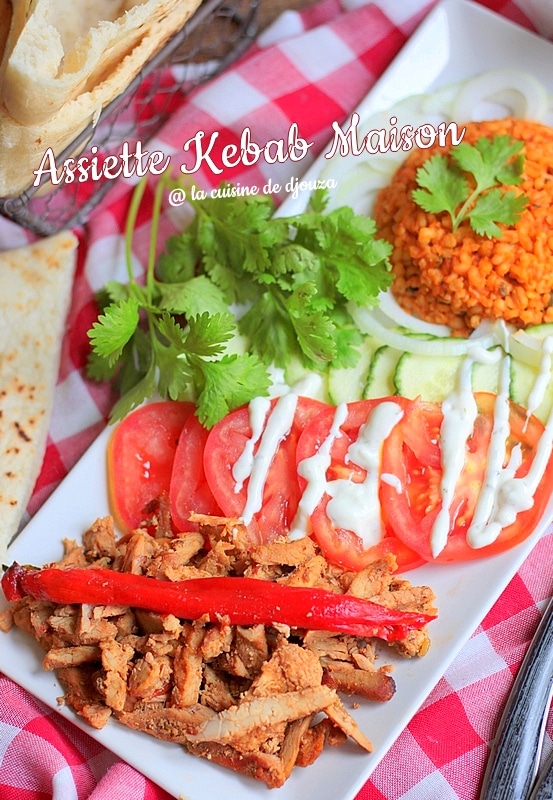 recette kebab sandwich fait maison