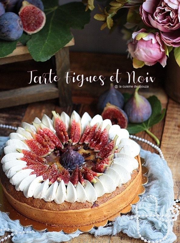 Tarte aux figues et aux noix 