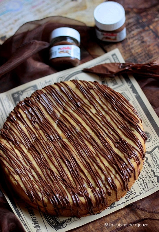 Recette cookie xxl au nutella