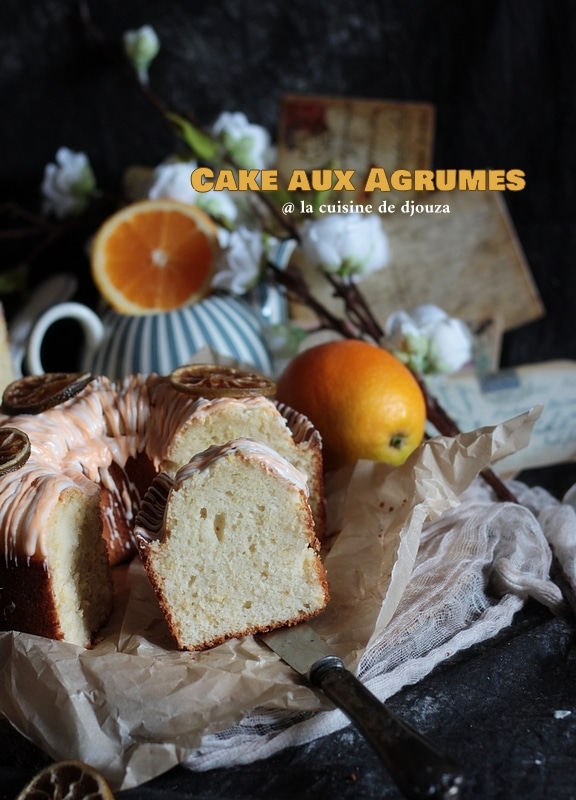 Cake moelleux aux agrumes tout simple et gourmand