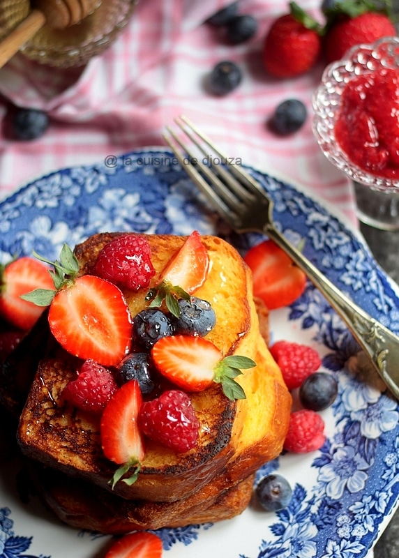 Recette French Toast Brioché New Yorkais