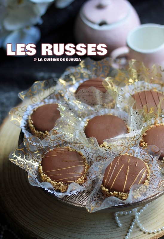 Recette du gâteau Russe Algérien aux cacahuètes