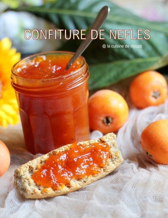 Confiture maison de Nèfles du japon