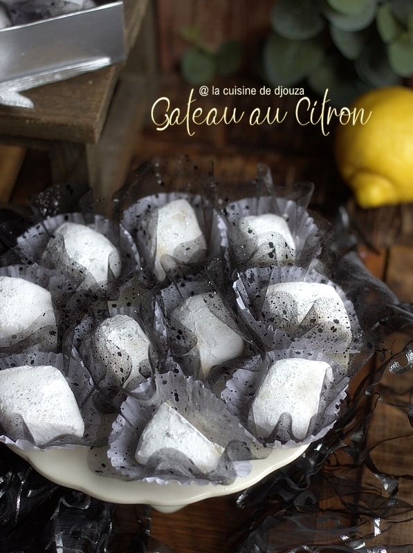 Gâteau au citron algérien boussou latemessou