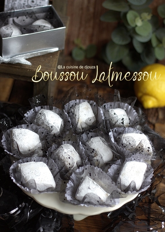 Gâteau citronné algérien boussou latmessou