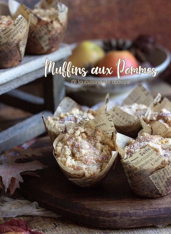 Muffins aux pommes