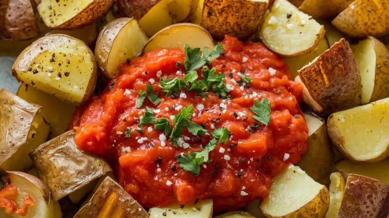 Recettes Espagnoles les patatas bravas