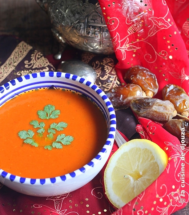 Soupe automnale sans gluten aux tomates