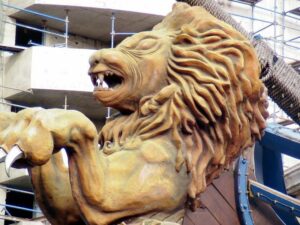 Statue du Lion du Port Louis